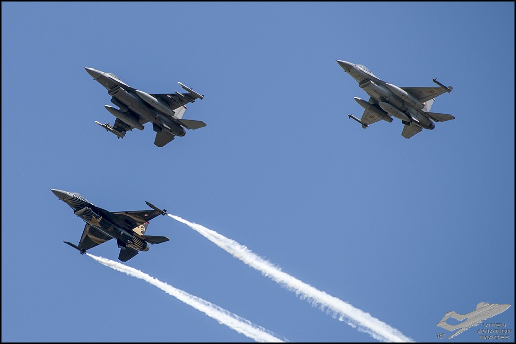 NATO Flypast - F-16s 