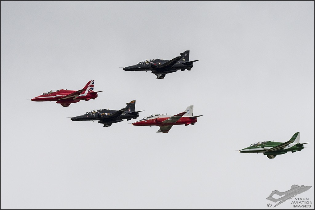 Hawk 50th Anniversary Formation 