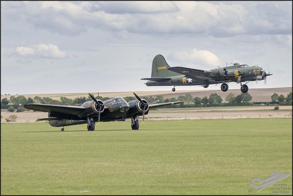 Blenheim and B-17 Flying Fortress 